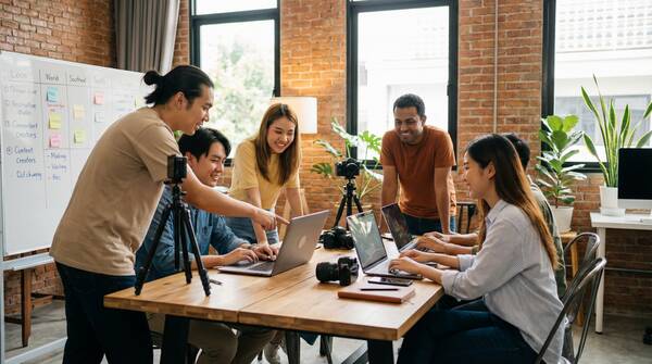 国产视频创作者故事